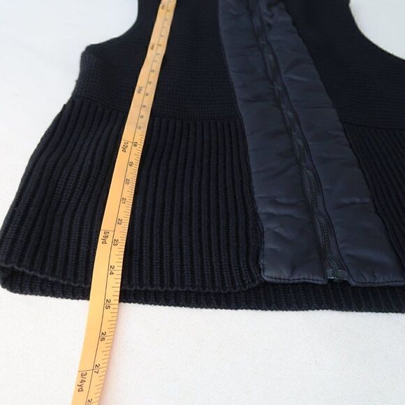 Eileen Fisher Merino Wool Zip Up Vest - Picture 10 of 13
